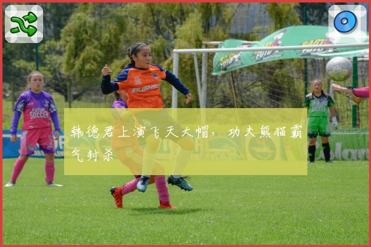 韩德君上演飞天大帽,功夫熊猫霸气封杀